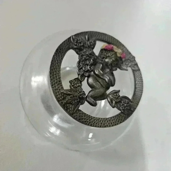 Glass trinket jar! - Picture 1 of 2